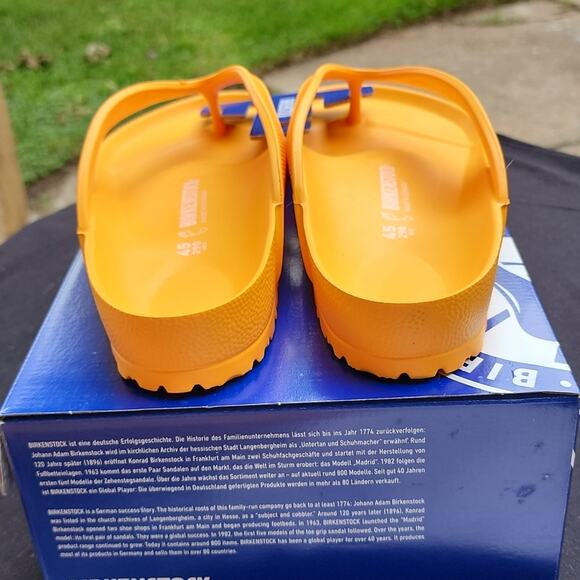 Birkenstock Honolulu Eva Flip Flop Sandals Zinnia 44R 45R - Picture 5 of 14